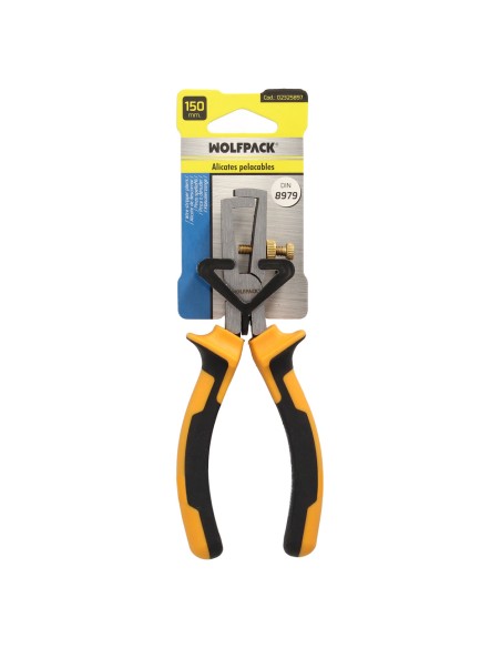 Alicates Pelacables 150 mm. Acero DIN 5745 Pelacables, Corta Cables, Pelador Cables,