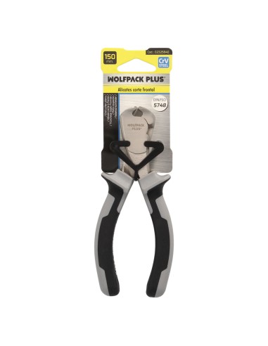 Alicates Corte Frontal 150 mm. Acero Cromo Vanadio DIN-ISO 5748 Pelacables, Corta Cables, Pelador Cables