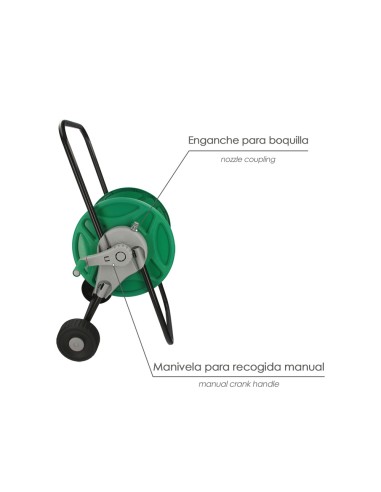 Carro Portamangueras 45 metros