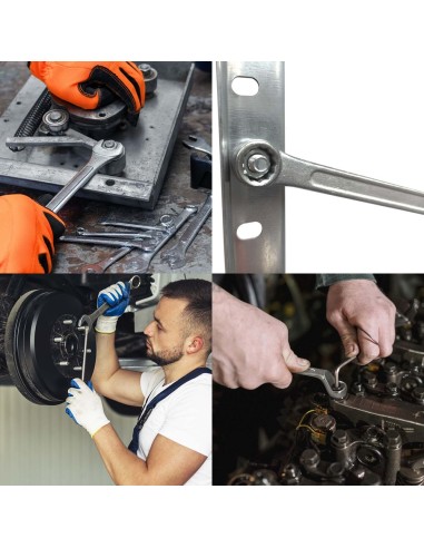 Llave Fija Plus Acero Cromo Vanadio 18x19 DIN 3110. Llave Fija, Llave Fija Doble