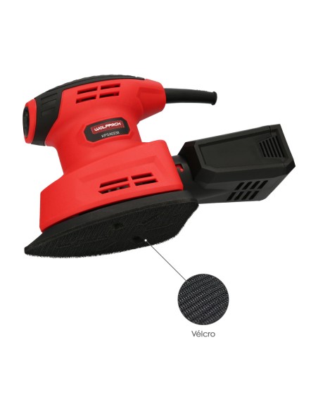 Lijadora Wolfpack Delta 220 Watt. Lijadora Mouse Multifunción. Decapado, Lijado, Eliminar Oxido, etc.