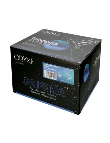 Monomando Bañera / Ducha "Hamburgo" Grifo Baño, Grifo Encimera, Grifo Cocina, Grifo Mezclador. Cartucho Ceramico Ø 35 mm.