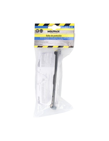 Gafas Proteccion Con Patillas Ajustables Certificación EN166. Lente Color Transparente. Gafas Protección Gafas Trabajo