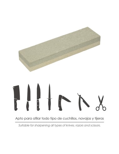 Piedra Sentar Filo 200x50x25 mm. Piedra de afilar.