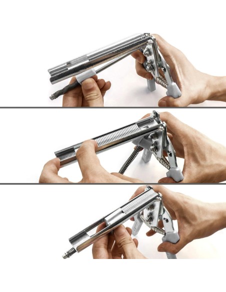 Alicates Para Mallas / Enrejados / Cercas con Cargador de 50 Grapas