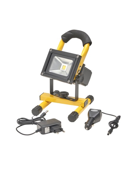 Foco Led 20 Watt. Luz Blanca 4000º K IP 65 600 Lumenes Con Asa de Transporte, Proyector Led Con Asa, Foco Led Trabajo