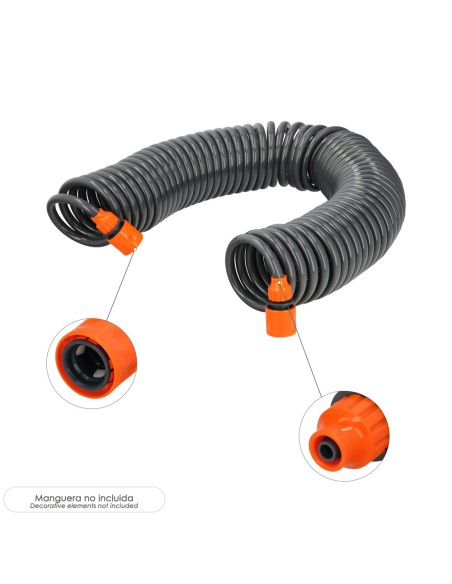 Conector Manguera Tubo Autoenroscable 10x12 mm.