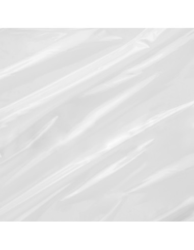 Mantel Hule Redondo Transparente Impermeable Antimanchas PVC Ø 140 cm. Uso Interior y Exterior