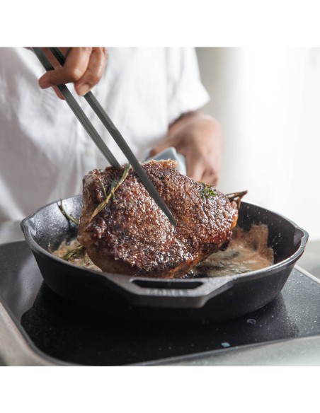 Pinzas De Cocina, Color Negro, Fabricadas en Nylon, 30cm.