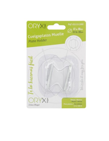 Cuelgaplatos Muelle Para platos de Ø 13 a 18 cm.