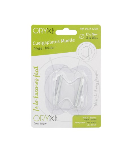 Cuelgaplatos Muelle Para platos de Ø 13 a 18 cm.