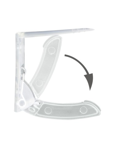 Sujeta Manteles Transparentes Con Muelle Extrafuerte 4 Piezas