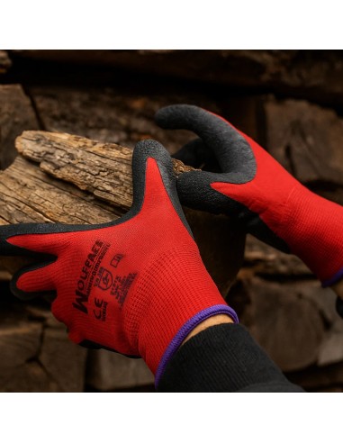 Guantes Latex / Nylon Gripflex Talla 9"