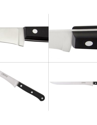 Cuchillo Grenoble Jamonero Hoja Acero Inoxidable 25 cm. Negro