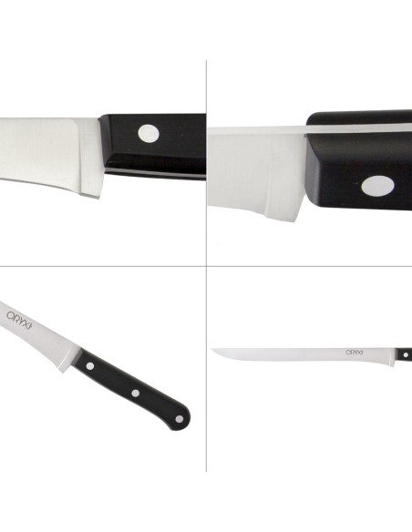 Cuchillo Grenoble Jamonero Hoja Acero Inoxidable 25 cm. Negro