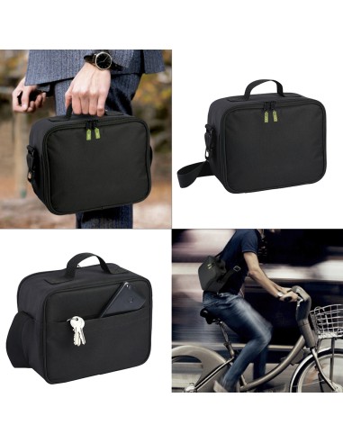 Bolsa Termica Con 4 Recipientes Hermeticos Plastico (2x800 ml + 2x400 ml.)