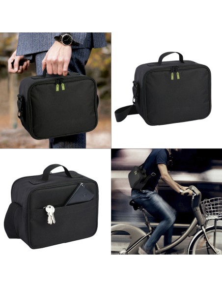 Bolsa Termica Con 4 Recipientes Hermeticos Plastico (2x800 ml + 2x400 ml.)