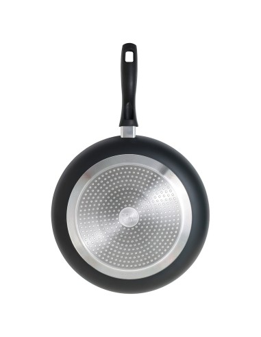 Oryx Sartén Aluminio Antiadherente Basic, Alta Resistencia, Apta Inducción, Libre PFOA, Diámetro 30 cm, Espesor 3 mm.