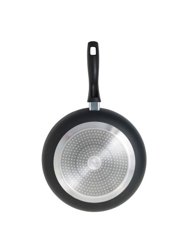 Oryx Sartén Aluminio Antiadherente Basic, Alta Resistencia, Apta Inducción, Libre PFOA, Diámetro 28 cm, Espesor 3 mm.