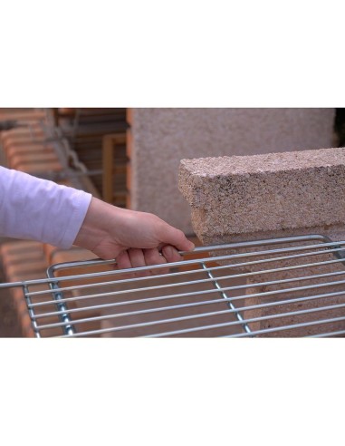 Parrilla Barbacoa Extensible 60/70x40cm Zincada