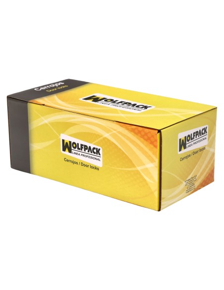 Cerrojo b-7 llave y pulsador pasador de 143mm cilindro de pera de 50mm