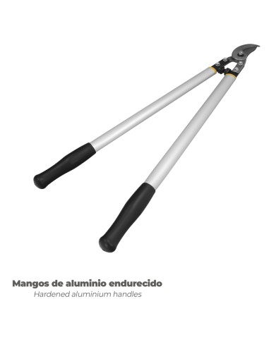 Tijeras Podar 2 Manos Profesional Forja y Alumnio 75 cm.