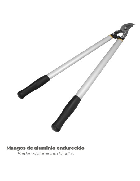 Tijeras Podar 2 Manos Profesional Forja y Alumnio 75 cm.