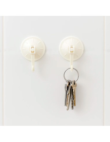 Colgador Oryx Ventosa Accionable 54 mm. (Blister 2 Unidades) Adhesivo