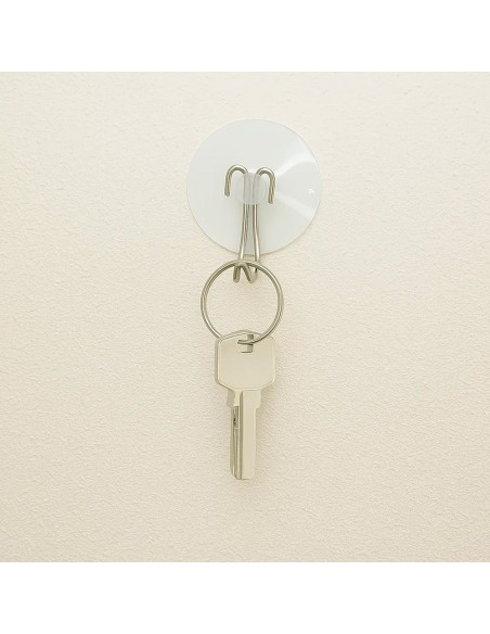 Colgador Oryx Ventosa 38 mm. (Blister 4 Unidades)