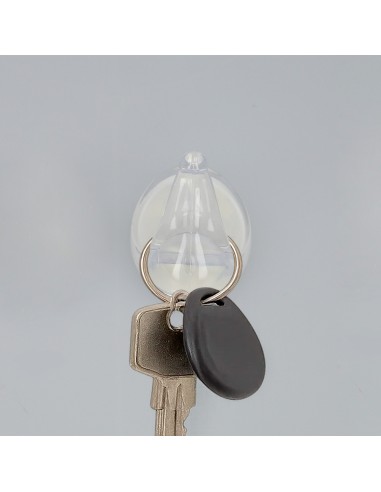 Colgador Oryx Transparente Grande (Blister 2 Unidades) Adhesivo