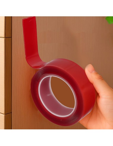 Cinta Doble Cara Elástica transparente 1,5 m. x 19 mm.