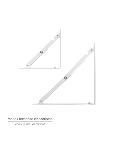 Palomilla Wolfpack Abatible Blanca 300 mm.