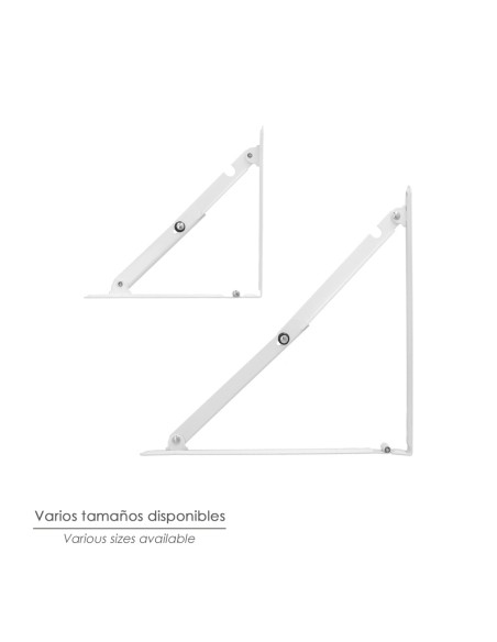 Palomilla Wolfpack Abatible Blanca 200 mm.
