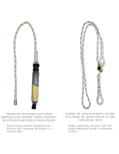 Arnes Anticaidas Kit Seguridad Nº 2 (7 piezas) EN361