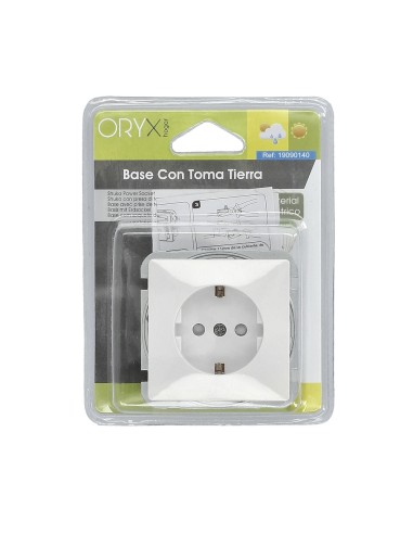Base Oryx Con Toma Tierra (Mecanismo)