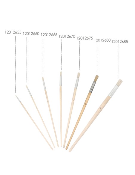 Pincel Brico Redondo Cerda Blanca Nº 10