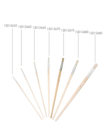 Pincel Brico Redondo Cerda Blanca Nº 9