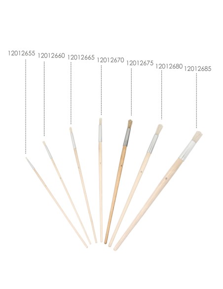 Pincel Brico Redondo Cerda Blanca Nº 9