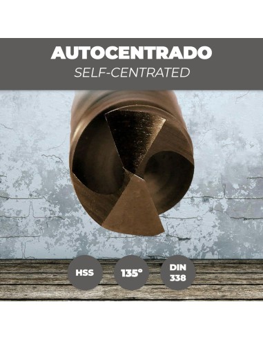 Broca Cobalto Wolfpack Hss Cilindrica 3,00 mm.