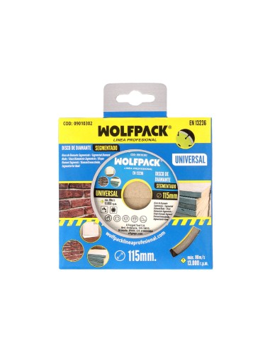 Disco Diamante 115 mm. General Obra Segmentado Sinterizado