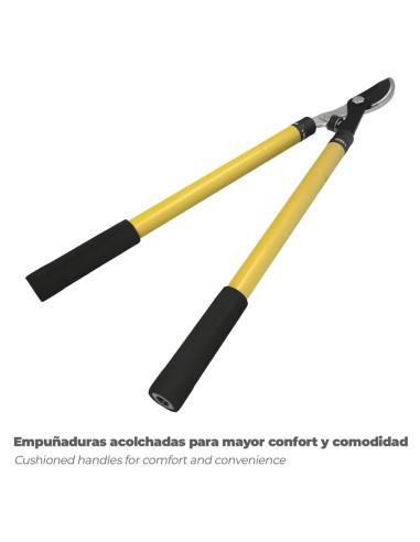 Tijeras Podar Profesional Acero Telescópica 2 Manos