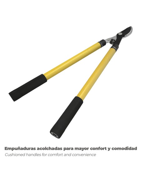 Tijeras Podar Profesional Acero Telescópica 2 Manos