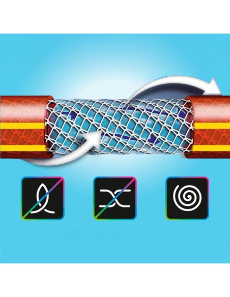Manguera Tricotado No Torsion 19 mm. - 3/4" Rollo 50 metros