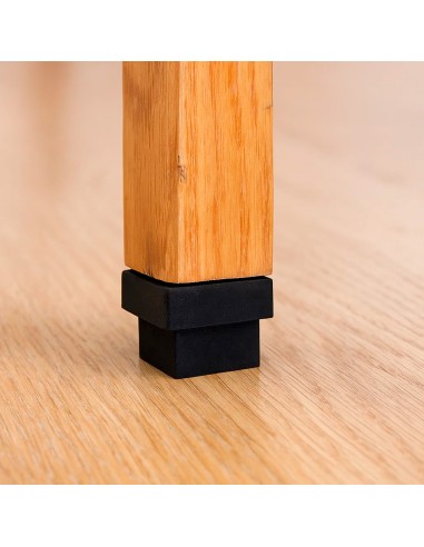 Contera Goma Cuadrada 36x36 mm. Bolsa 100 Unidades