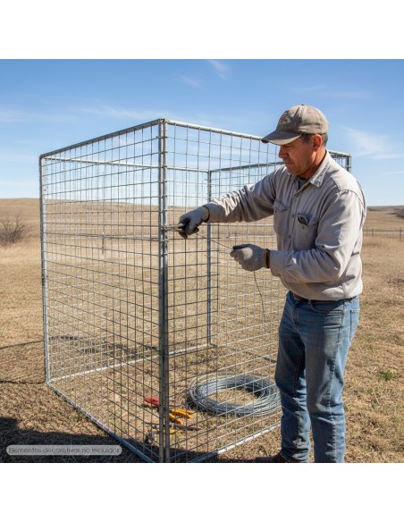 Alambre Galvanizado 0,90mm / 4 (Rollo 50 metros)