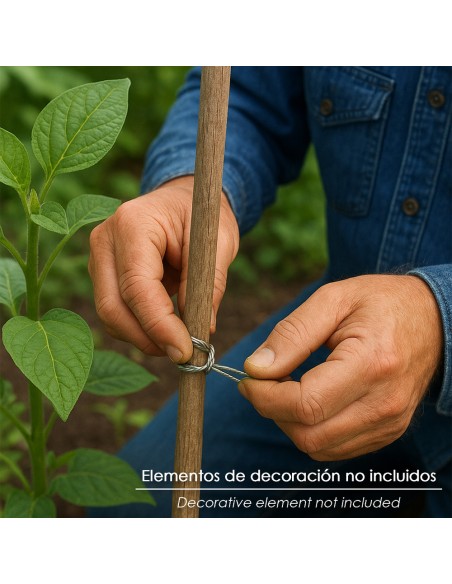 Alambre Galvanizado Rollo 25 Kg. Nº 12 - 1,8 mm.