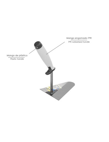 Paleta Wolfpack Plus Mango de Goma 344 150x115mm.