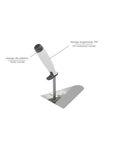Paleta Wolfpack Plus Mango de Goma 344 180x125mm.