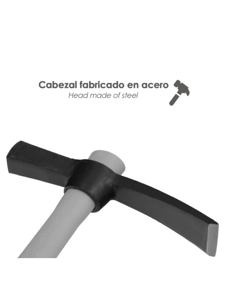 Alcotana 622 / 650 Gramos Mango Fibra Vidrio