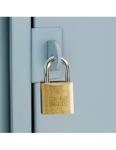 Candado Laton Arco Normal 20 mm.